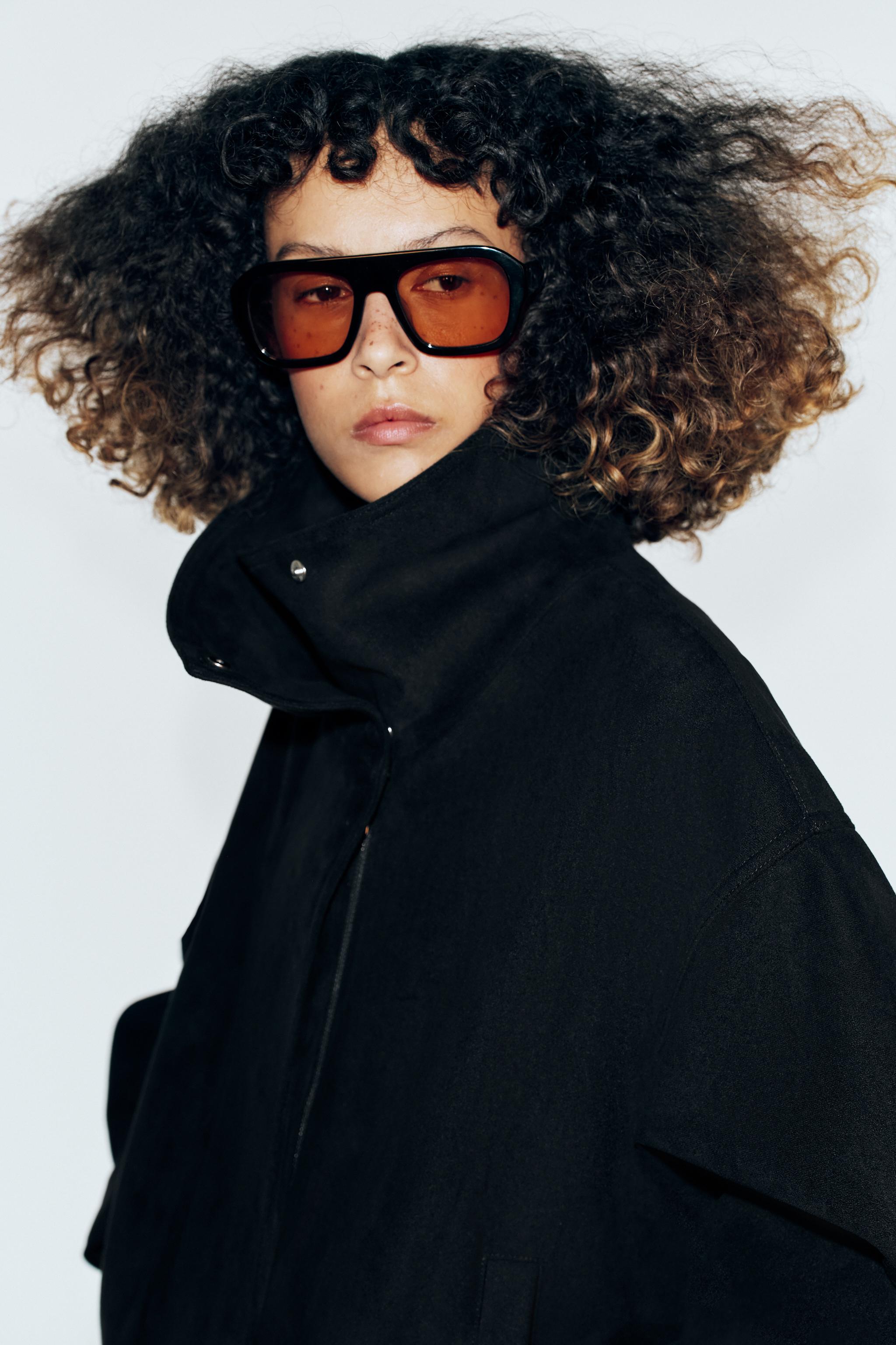 BLOUSON BOMBER EFFET DAIM